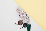 Datejust 36 Everose/Steel 'Pink Diamond Dial - Oyster'