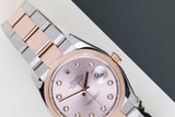 Datejust 36 Everose/Steel 'Pink Diamond Dial - Oyster'