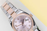 Datejust 36 Everose/Steel 'Pink Diamond Dial - Oyster'