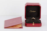 Juste Un Clou Ring Small - Rose Gold & Diamonds - Size 52 - B&P
