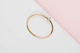Juste Un Clou Bracelet - Yellow Gold & Diamonds - Size 16 - B&P
