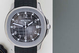Aquanaut 'Black Grey Dial - Rubber Strap'