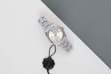 Oyster Perpetual Date 34 'Silver Dial'