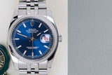 Datejust 36 'Blue Dial - Jubilee - Roulette'
