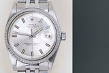 Datejust 36 'Silver Wide Boy Dial - Jubilee'