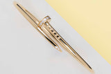 Juste Un Clou Bracelet Small - Yellow Gold & Diamonds - Size 16 - B&P