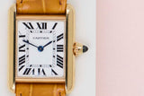 Tank Louis Cartier Small 'Yellow Gold - White Roman'