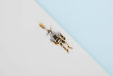 18 ct. White & Yellow Gold with Diamonds Pendant