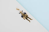 18 ct. White & Yellow Gold with Diamonds Pendant