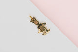 18 ct. White & Yellow Gold Pendant - Diamonds