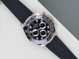Daytona 'White Gold - Black Diamond Dial - Oysterflex'