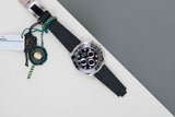 Daytona 'White Gold - Black Diamond Dial - Oysterflex'
