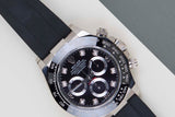 Daytona 'White Gold - Black Diamond Dial - Oysterflex'