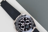 Daytona 'White Gold - Black Diamond Dial - Oysterflex'