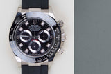Daytona 'White Gold - Black Diamond Dial - Oysterflex'
