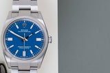 Oyster Perpetual 36 'Med Blue Dial'