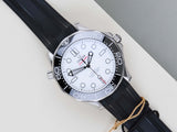 Seamaster 'White Dial - Rubber Bracelet'