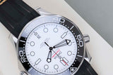 Seamaster 'White Dial - Rubber Bracelet'
