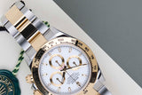 Daytona 'White Dial - Steel / Yellow Gold'