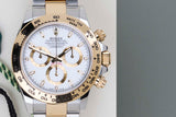 Daytona 'White Dial - Steel / Yellow Gold'