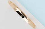 Love Bracelet Small - Yellow Gold - Size 17 - B&P