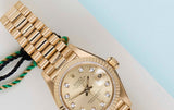 Datejust 26 'Champagne Diamond Dial - President