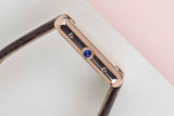 Tank Solo Small 'White Roman Dial - Rose Gold'