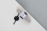 Santos Medium 'White Roman Dial'