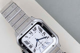 Santos Medium 'White Roman Dial'
