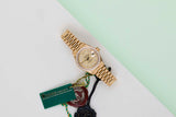 Datejust 26 'Champagne Diamond Dial - President'