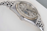 Datejust 36 'Silver Wide Boy Dial - Jubilee'