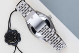 Datejust 36 'Silver Linen No Lume Dial - Jubilee'