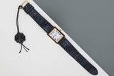 Tank Solo Large 'White Roman Dial - Yellow Gold'