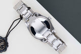 Oyster Perpetual Date 34 'Silver No Lume Dial'