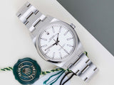 Oyster Perpetual 39 'White Dial'