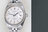 Datejust 36 'No Lume Linen Dial - Jubilee'
