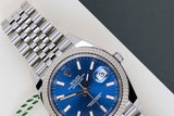 Datejust 41 'Blue Dial - Jubilee'