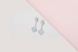 Magic Alhambra Earrings - White Gold & Mother of Pearl - B&P