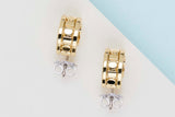 Belle Époque Reel Earrings - Yellow Gold - 5,7MM - B&P
