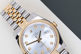 Datejust 36 'Silver Diamond Dial'