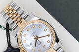 Datejust 36 'Silver Diamond Dial'