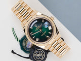Day-Date 40 'Green Ombre Dial - President'