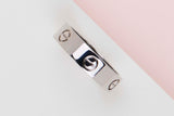 Love Ring - White Gold - Size 61  - B&P