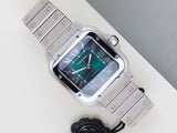 Santos Large 'Green Roman Dial'