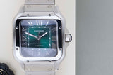 Santos Large 'Green Roman Dial'