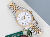 Datejust 36 'White Buckley Diamond Dial - Jubilee'