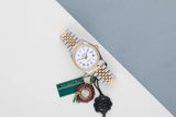 Datejust 36 'White Buckley Diamond Dial - Jubilee'