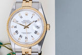 Datejust 36 'White Buckley Diamond Dial - Jubilee'