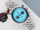 Black Bay Chrono 'Flamingo Blue - Jubilee'