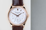 Calatrava 'Rose Gold - Silver Dial'